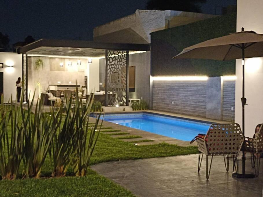 과달라하라 Casa Familiar Con Alberca Privada Climatizada 빌라 외부 사진